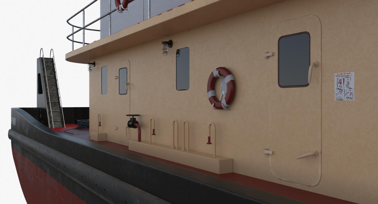 3D model Pushboat