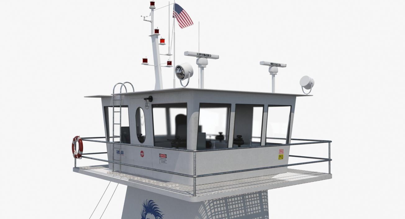 3D model Pushboat