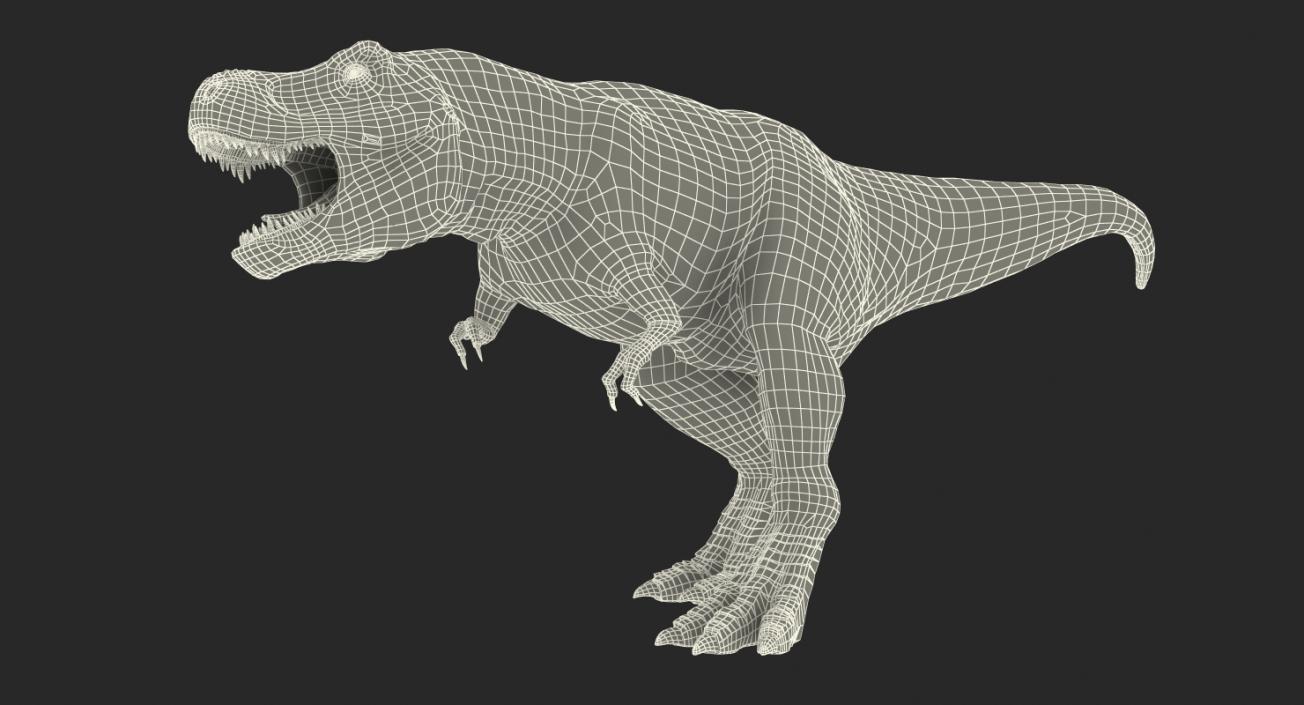 3D model Tyrannosaurus Rex Walking