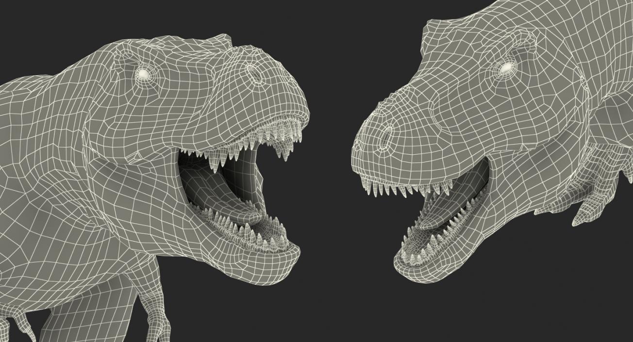 3D model Tyrannosaurus Rex Walking