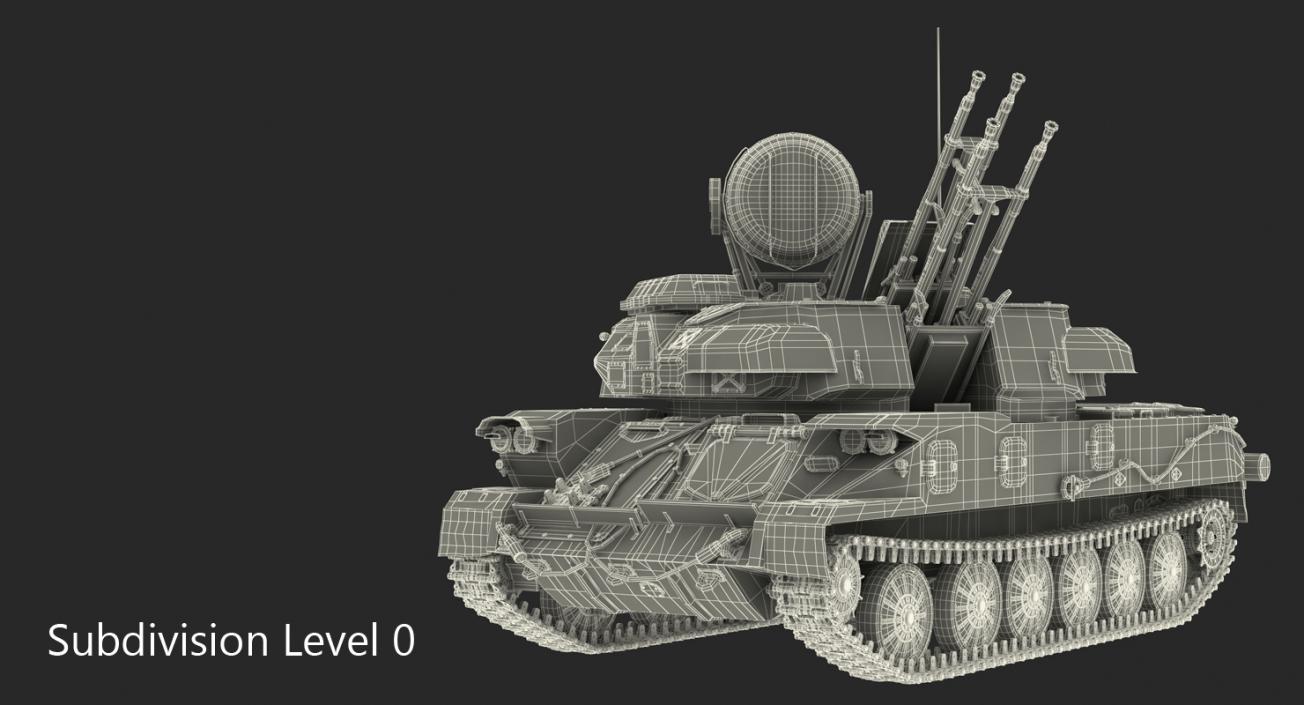 3D Rigged Russian Military Vehicles Collection model