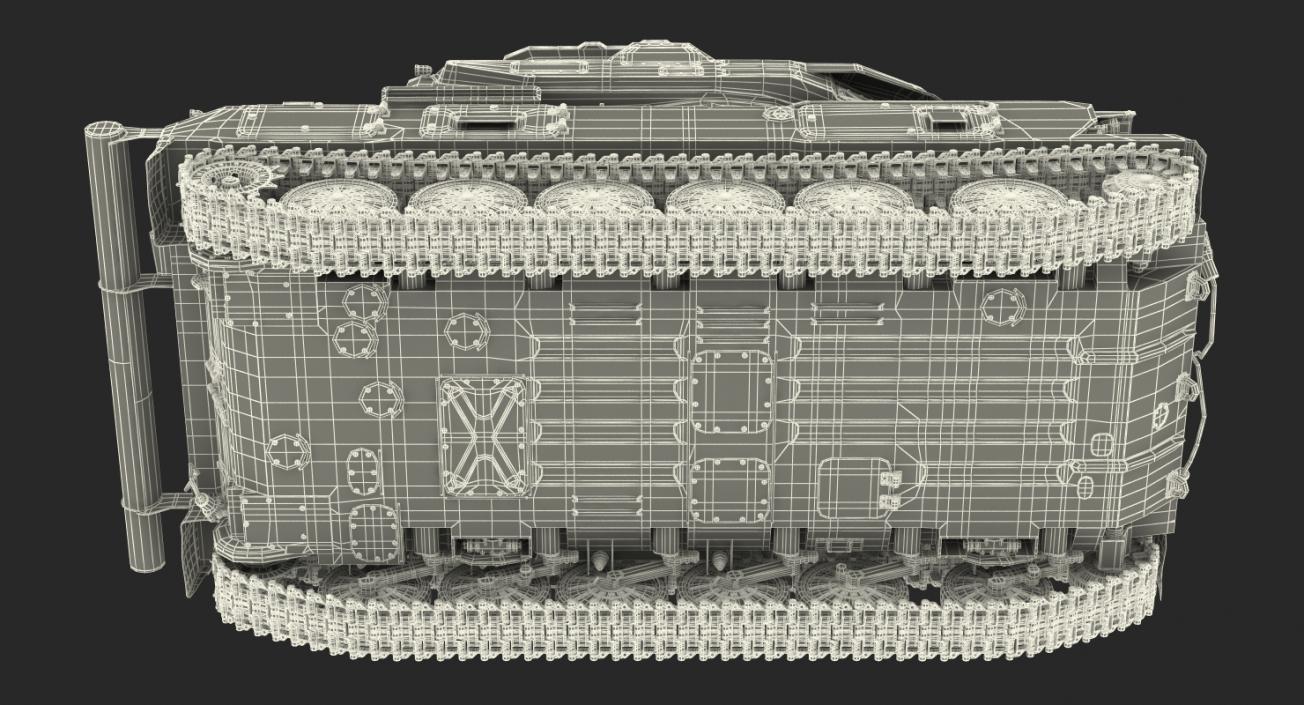 3D Rigged Russian Military Vehicles Collection model