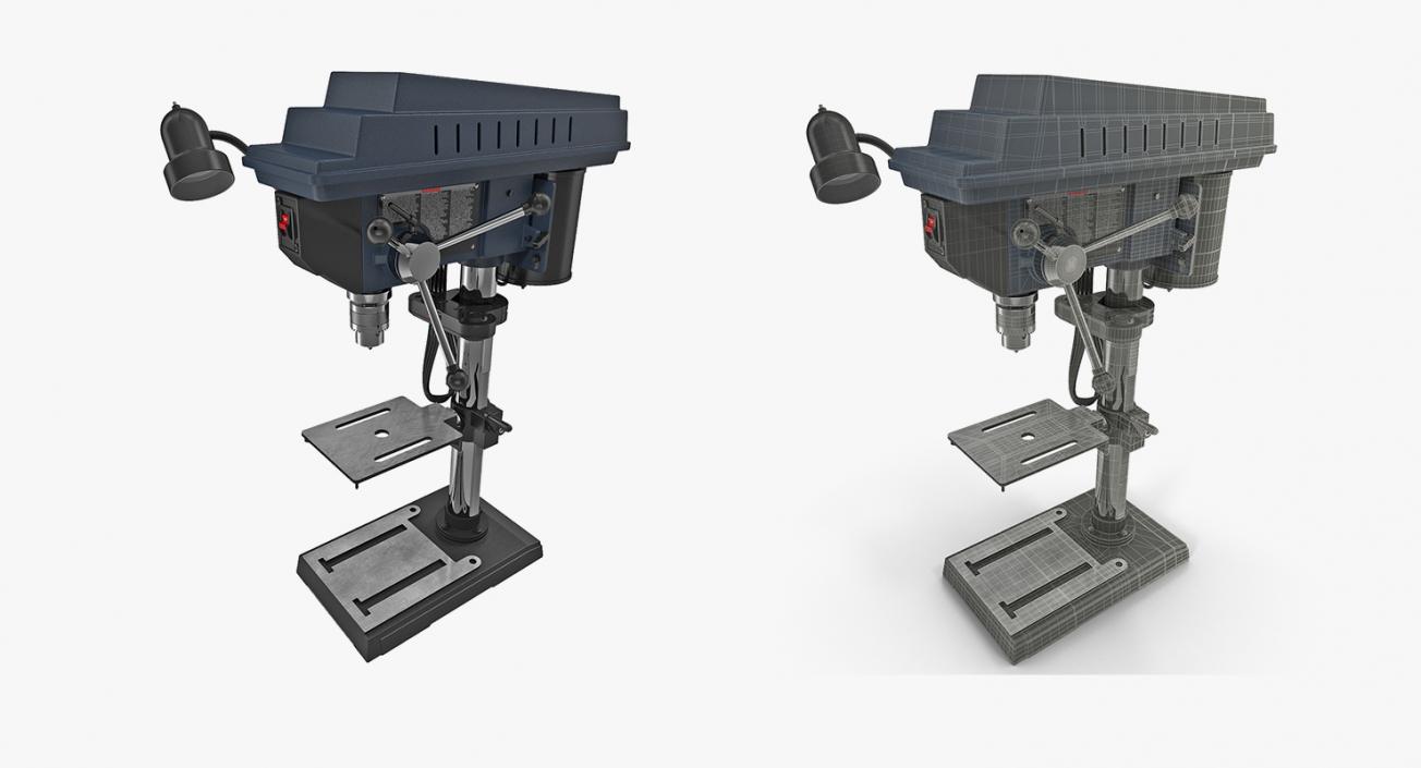 Drill Presses Collection 3D model