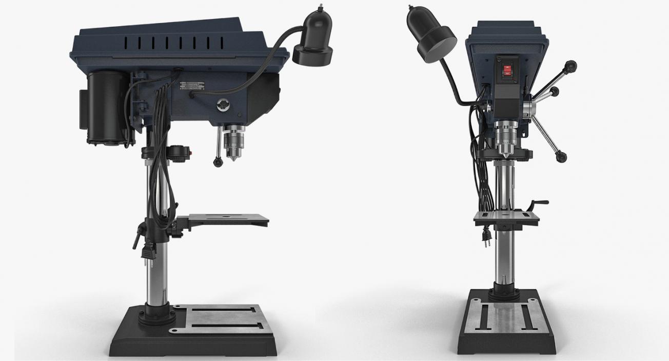 Drill Presses Collection 3D model