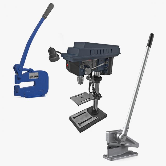 Drill Presses Collection 3D model