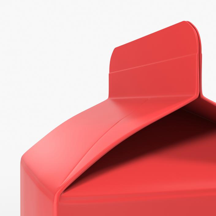 Milk Carton Pint Package 3D model