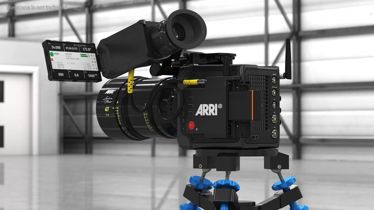 3D Cinetech Albatross Dolly with Alexa Mini LF model