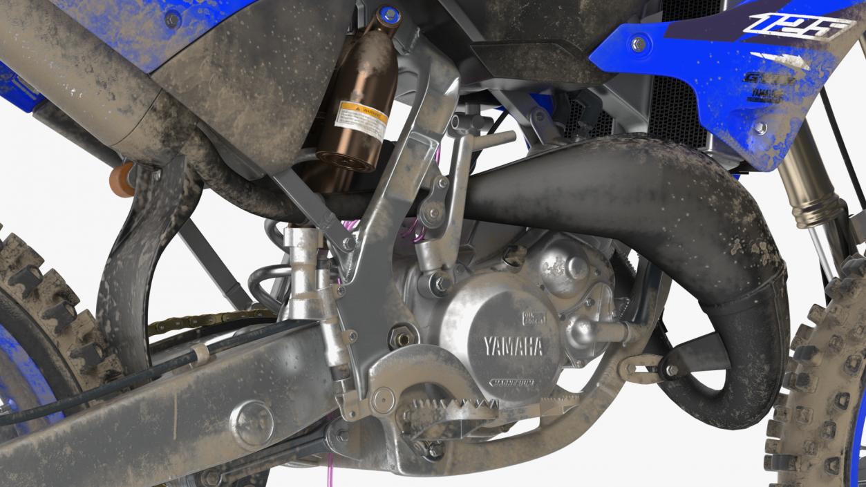 Yamaha YZ125 2022 Dirt 3D