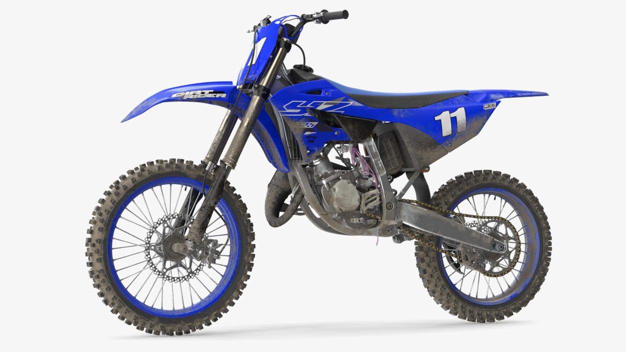 Yamaha YZ125 2022 Dirt 3D