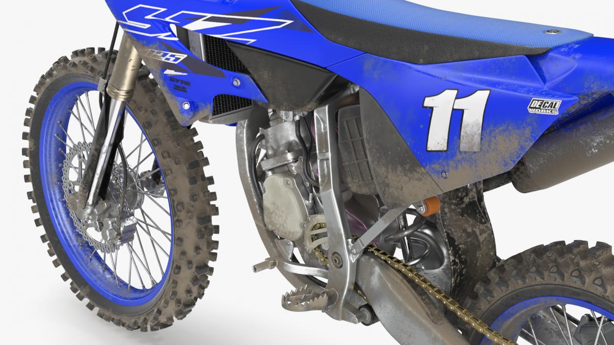 Yamaha YZ125 2022 Dirt 3D