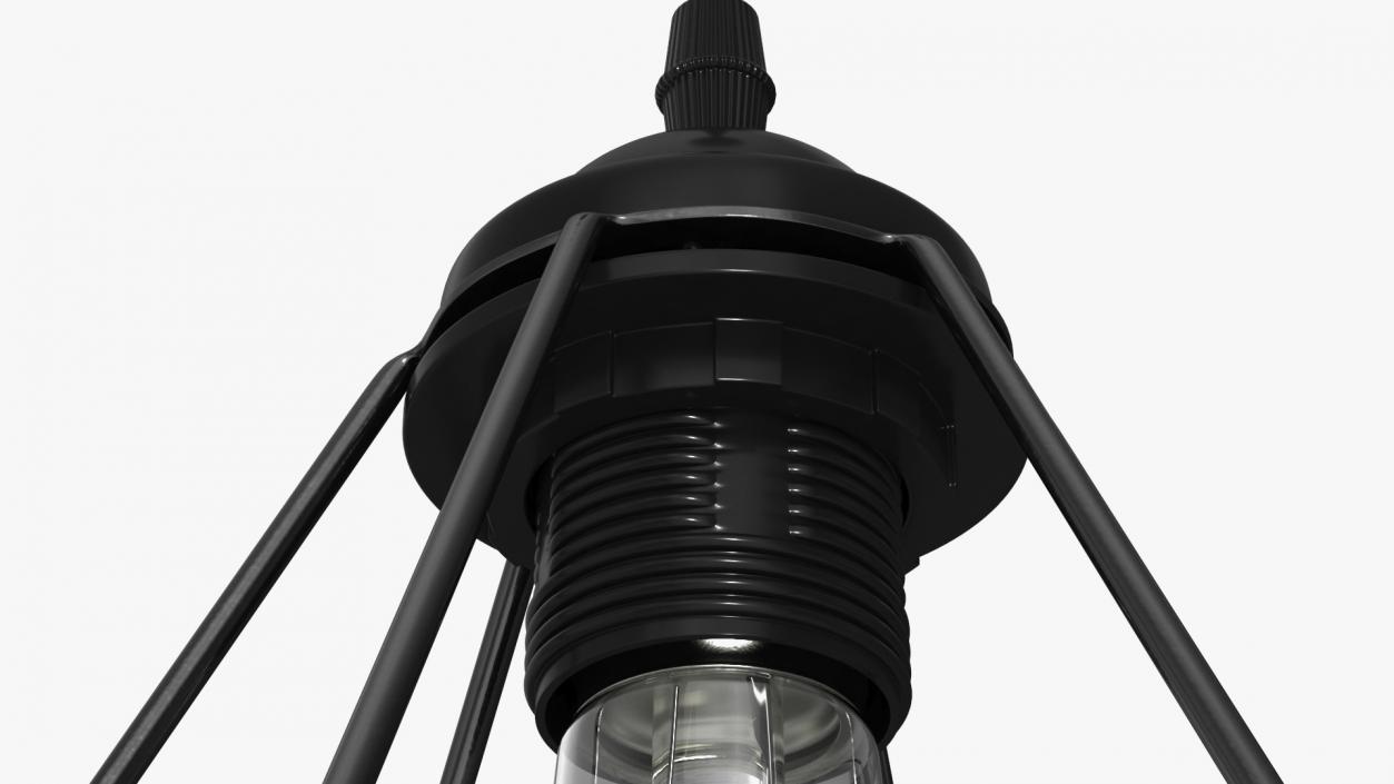 Pendant Light Black 3D model