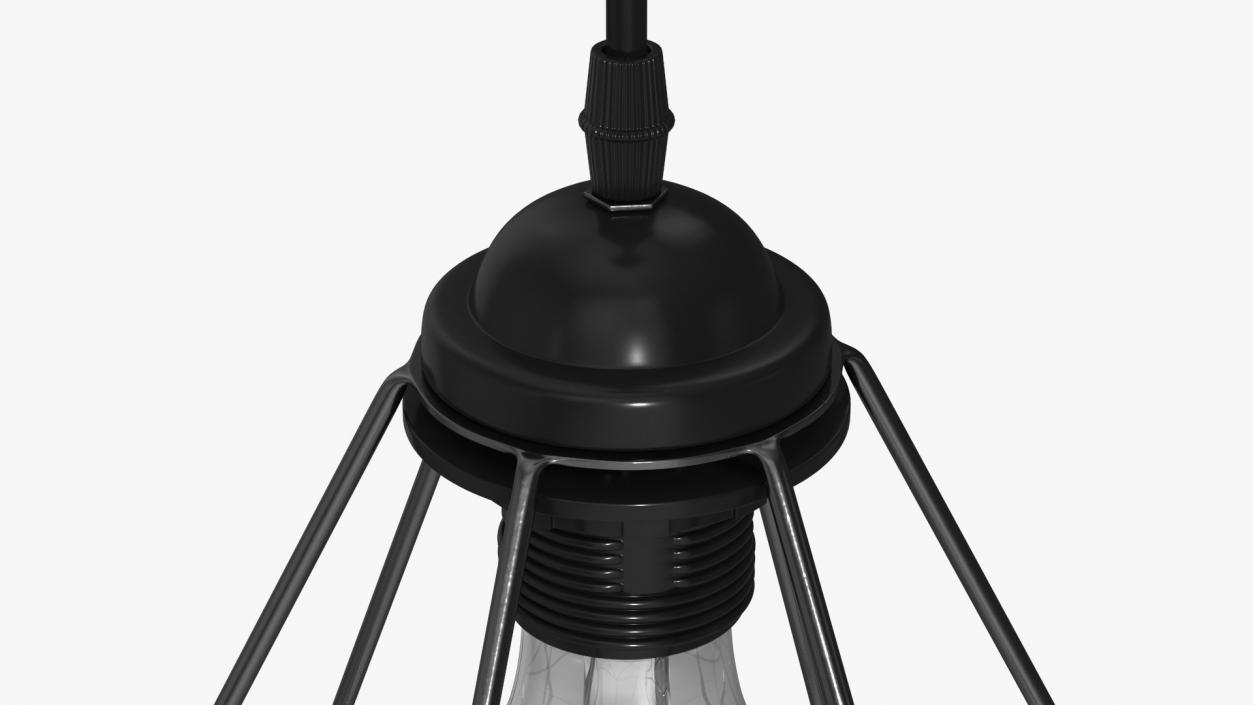 Pendant Light Black 3D model