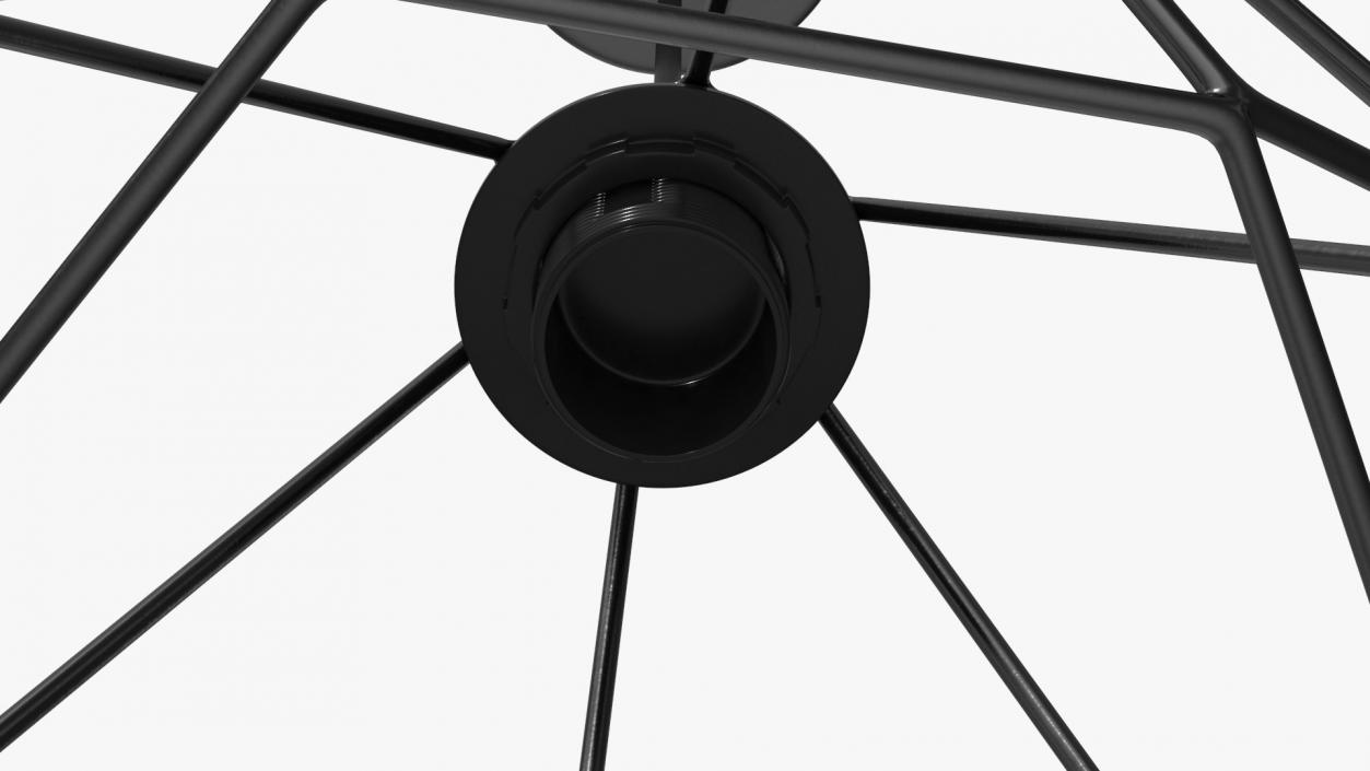 Pendant Light Black 3D model