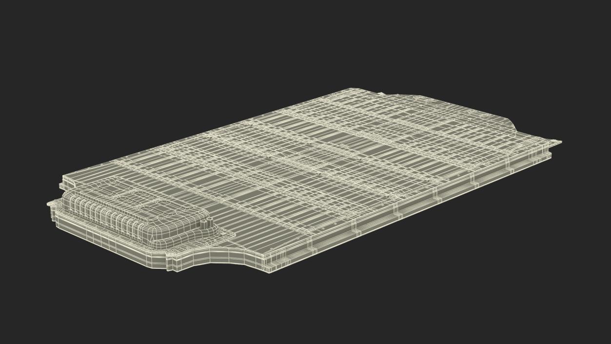 Electric Vehicle Battery Pack 3D model