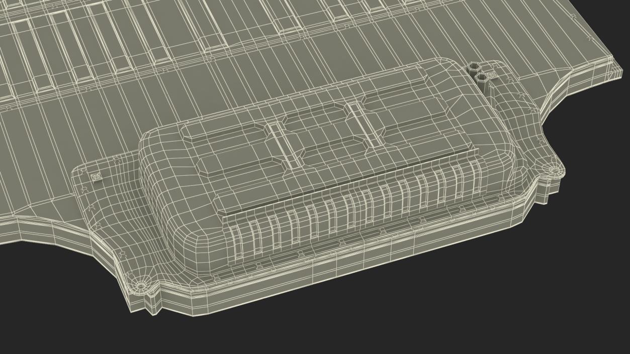 Electric Vehicle Battery Pack 3D model