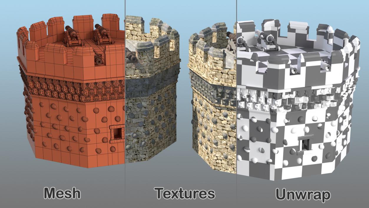 Tower Turret 3D