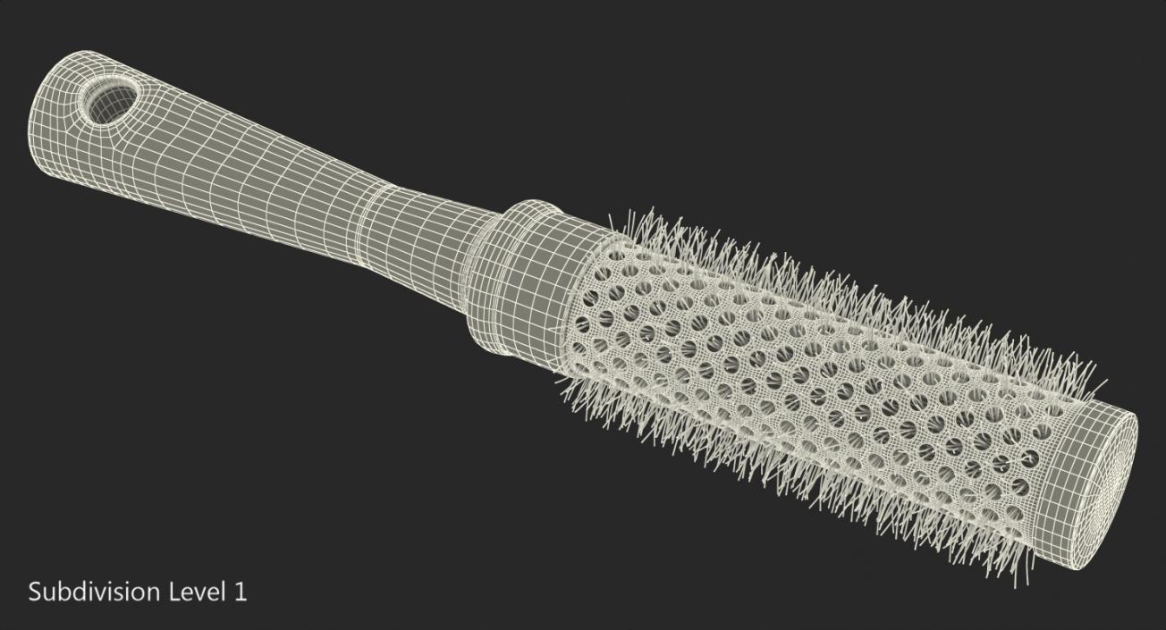 3D model Round Comb