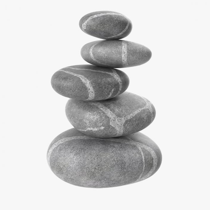 3D model Zen Stones