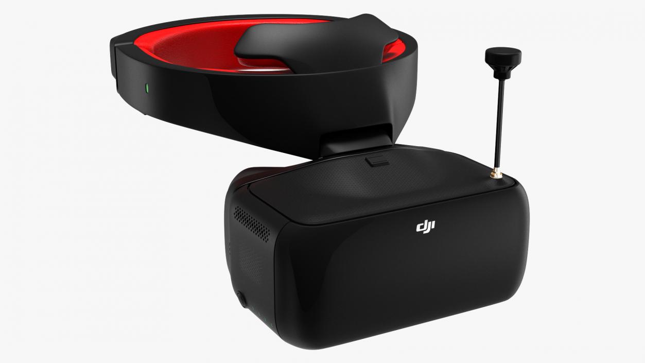 3D DJI Goggles Racing Edition FPV Headset model