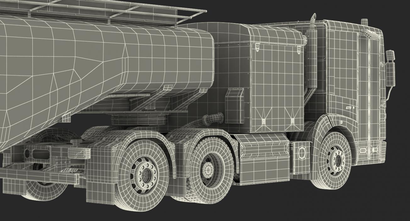 3D Mercedes-Benz Aircraft Refueler