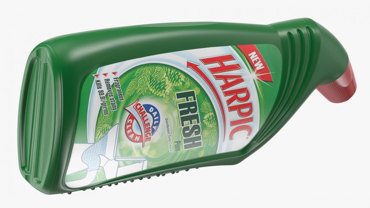 Harpic Green Toilet Cleaner 3D