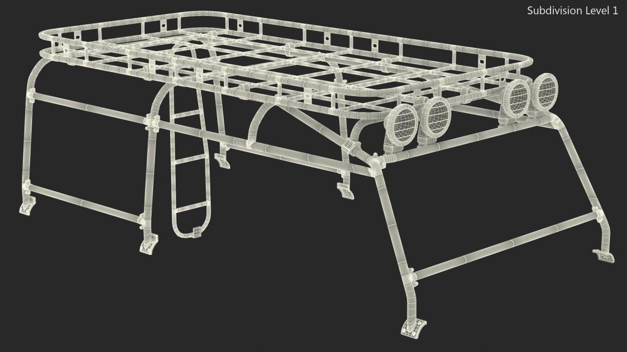 3D Exterior Roll Cage model