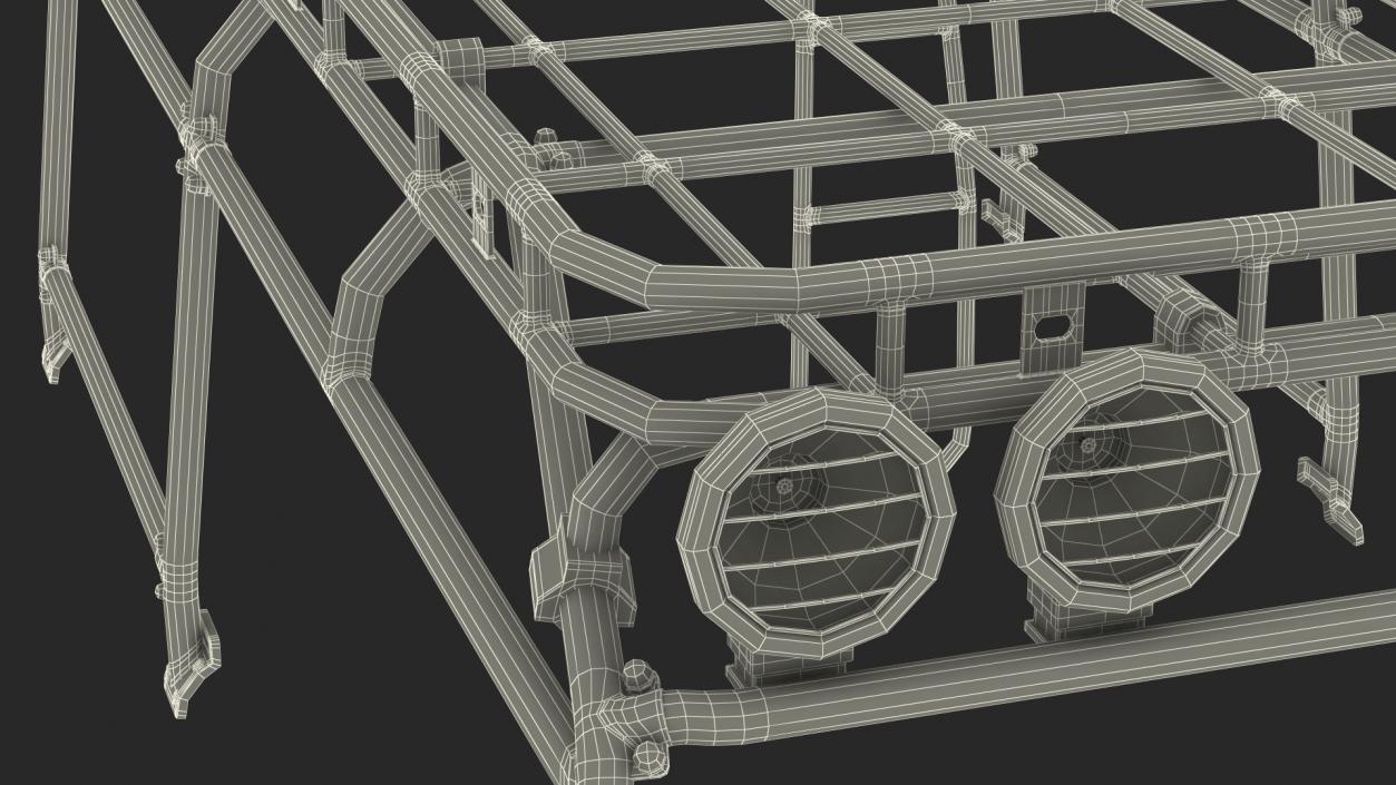 3D Exterior Roll Cage model