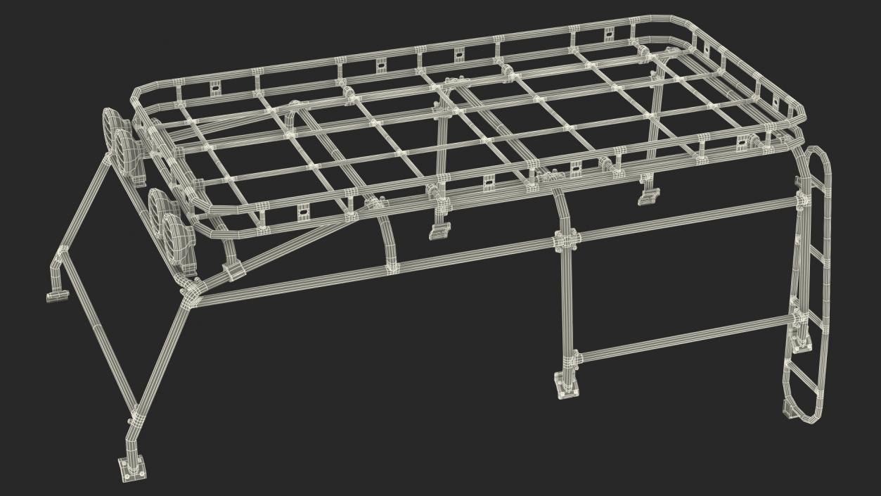 3D Exterior Roll Cage model