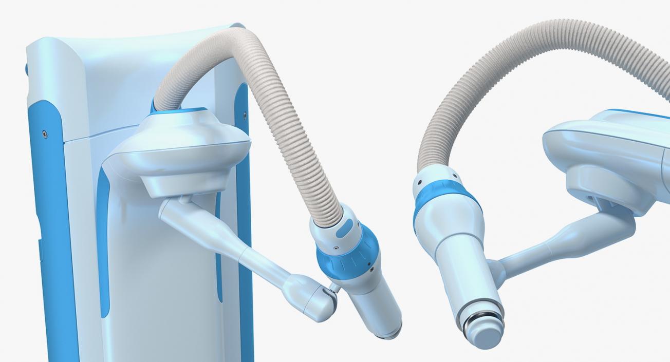 3D Brachytherapy Machine Rigged model