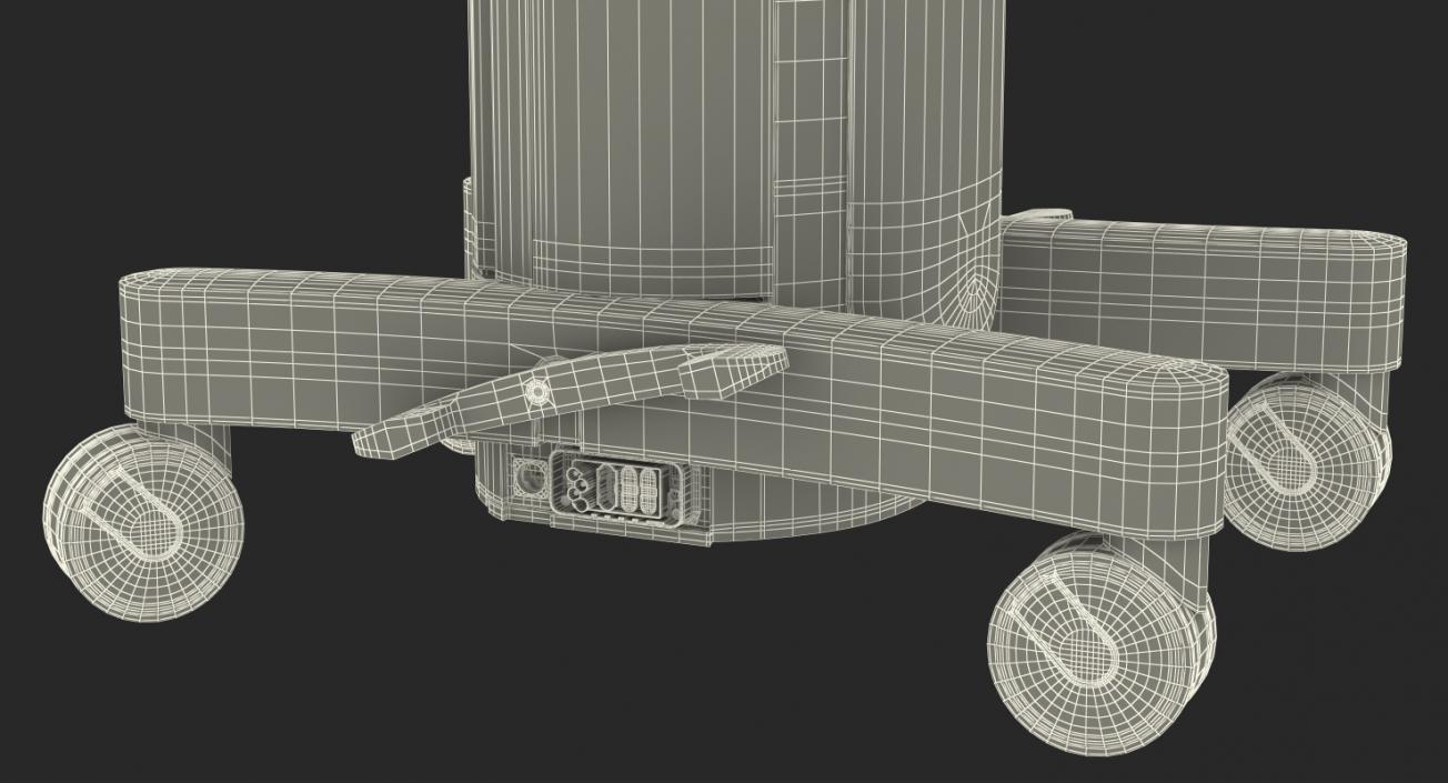 3D Brachytherapy Machine Rigged model