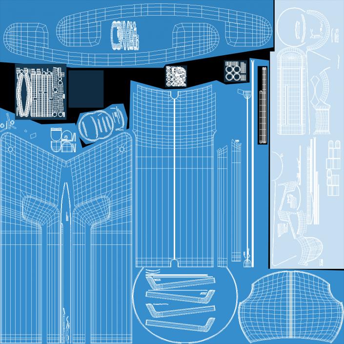 3D Brachytherapy Machine Rigged model