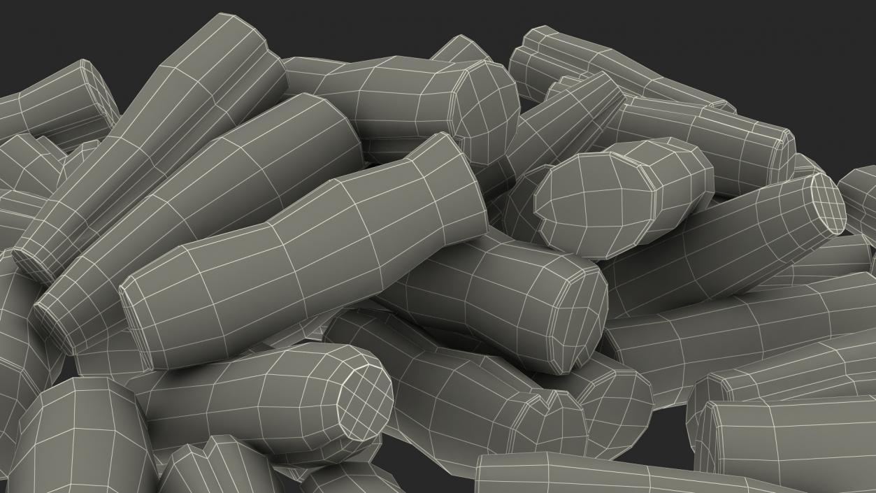 Heap of Cut French Beans 3D model