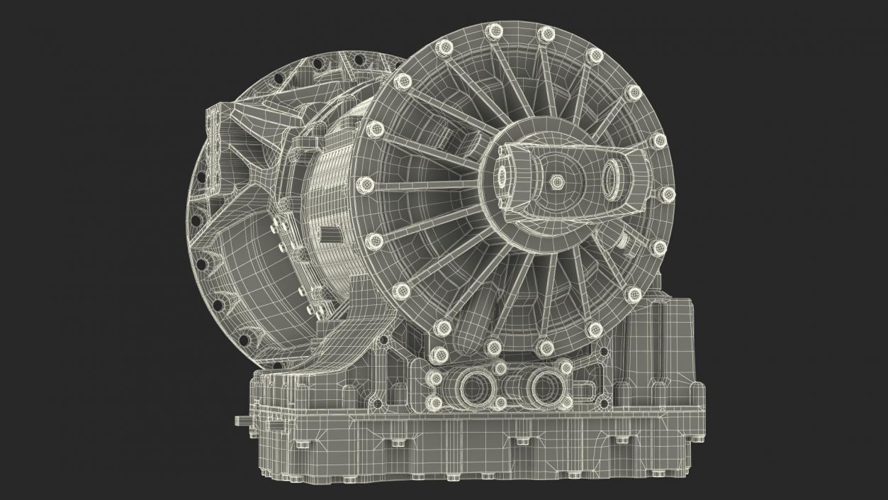 Allison 4000 Heavy-duty Vehicle Transmission 3D model