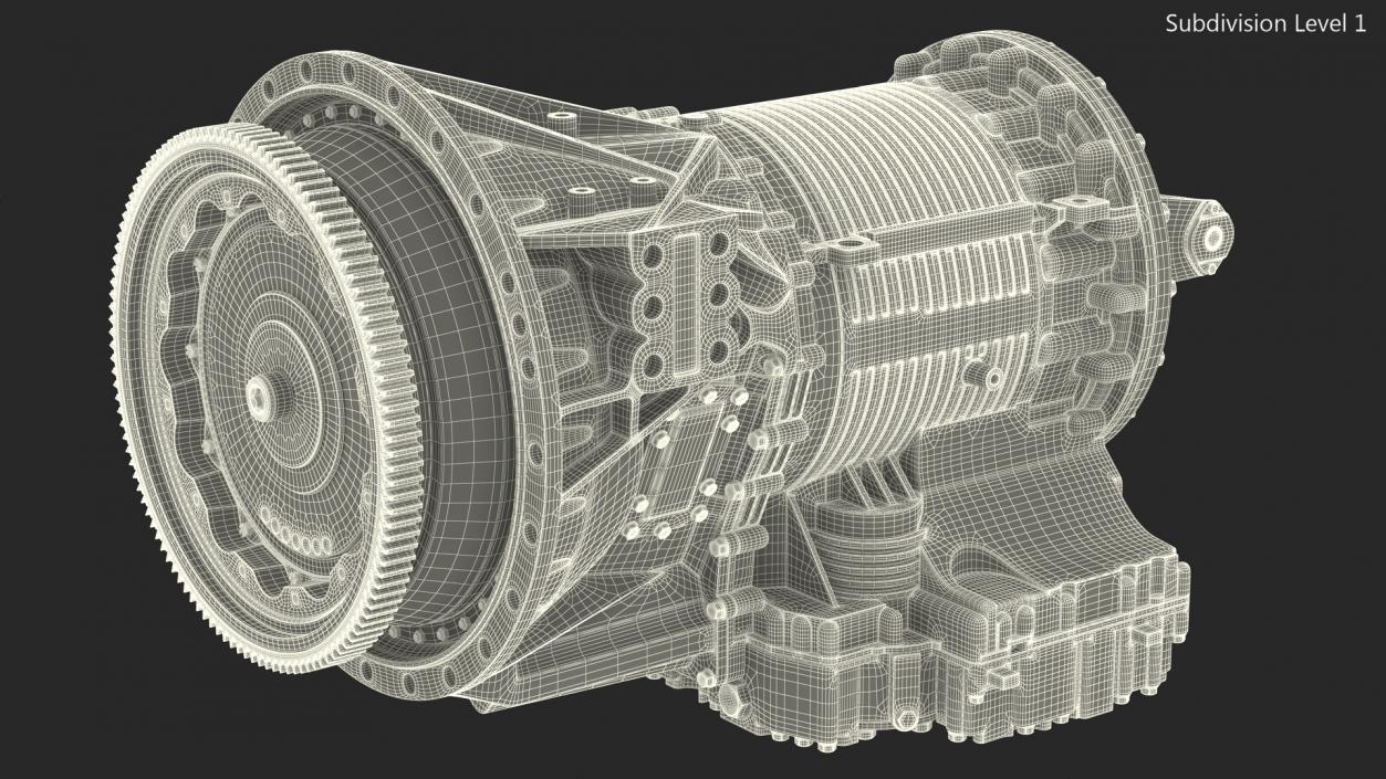 Allison 4000 Heavy-duty Vehicle Transmission 3D model