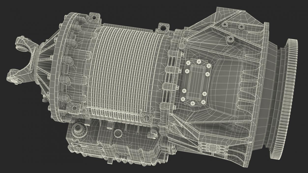 Allison 4000 Heavy-duty Vehicle Transmission 3D model