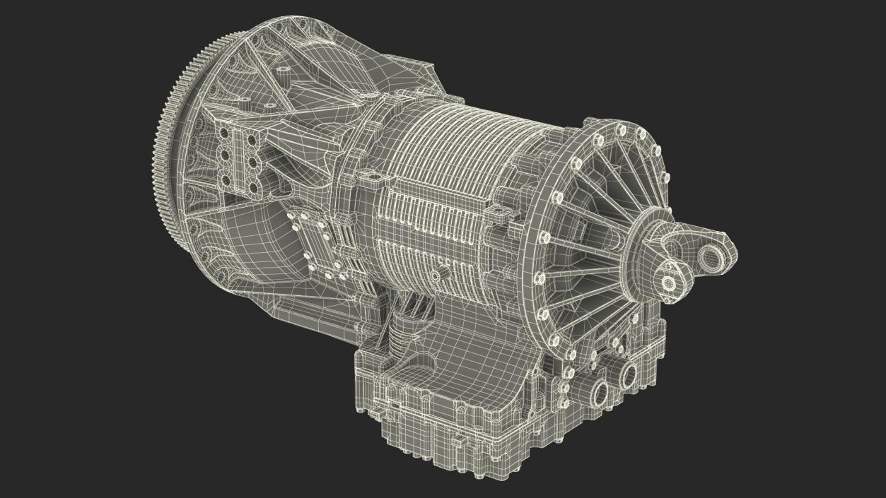 Allison 4000 Heavy-duty Vehicle Transmission 3D model