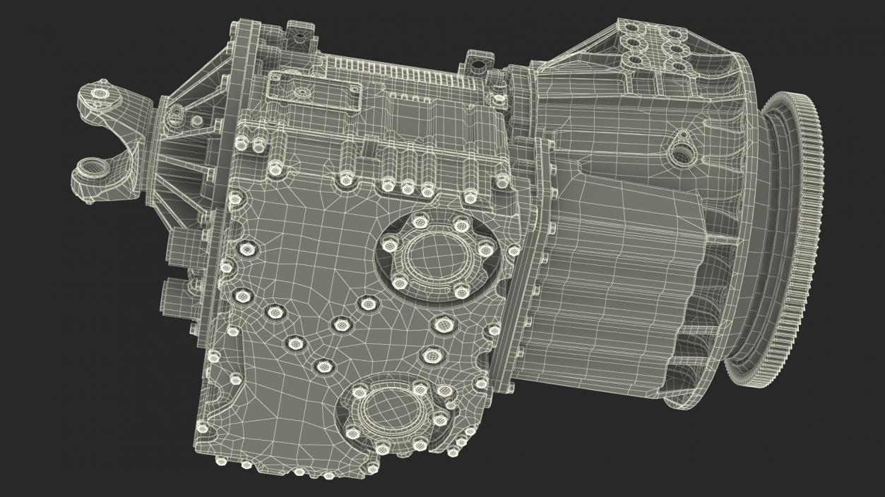 Allison 4000 Heavy-duty Vehicle Transmission 3D model