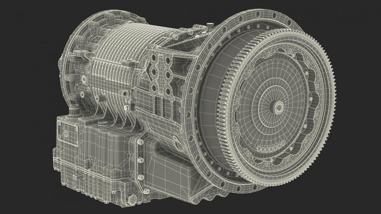 Allison 4000 Heavy-duty Vehicle Transmission 3D model