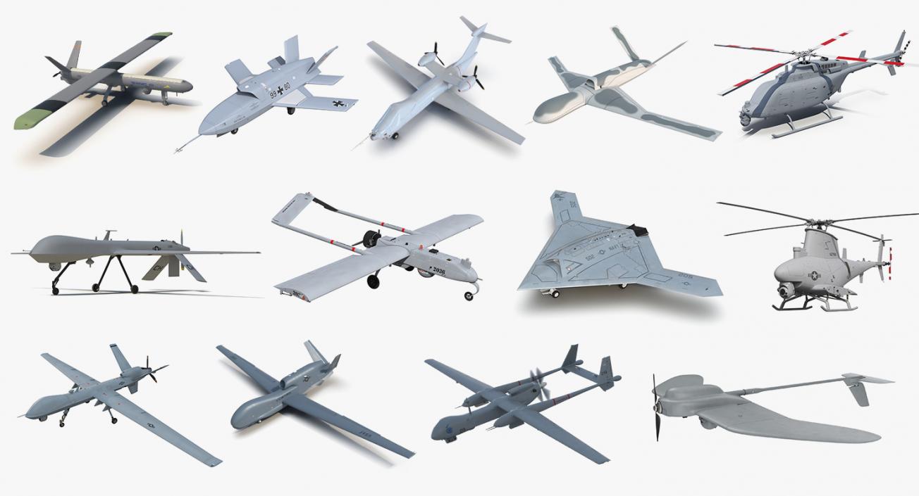 3D UAV 6 Collection