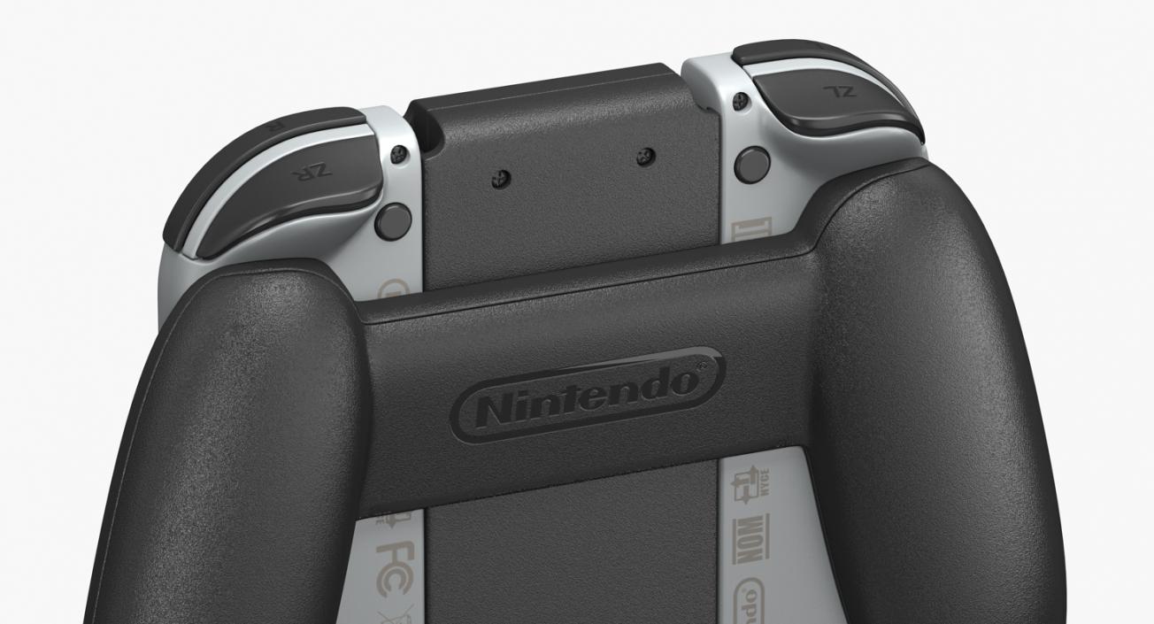 Nintendo Switch Joy Con Grip Controller 3D model