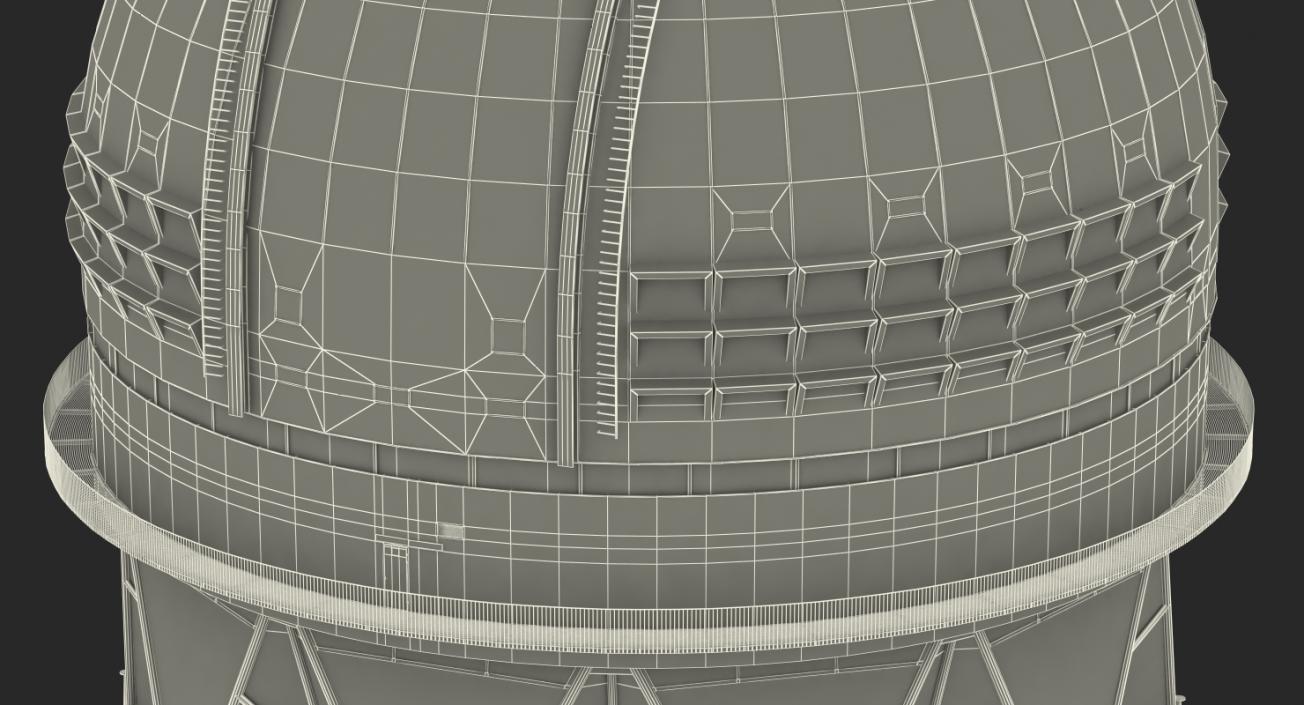 Observatory and Radio Telescope 3D Models Collection 3D