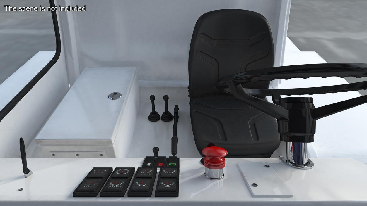 Airbus Delta with Passenger Boarding Stairs Car 3D