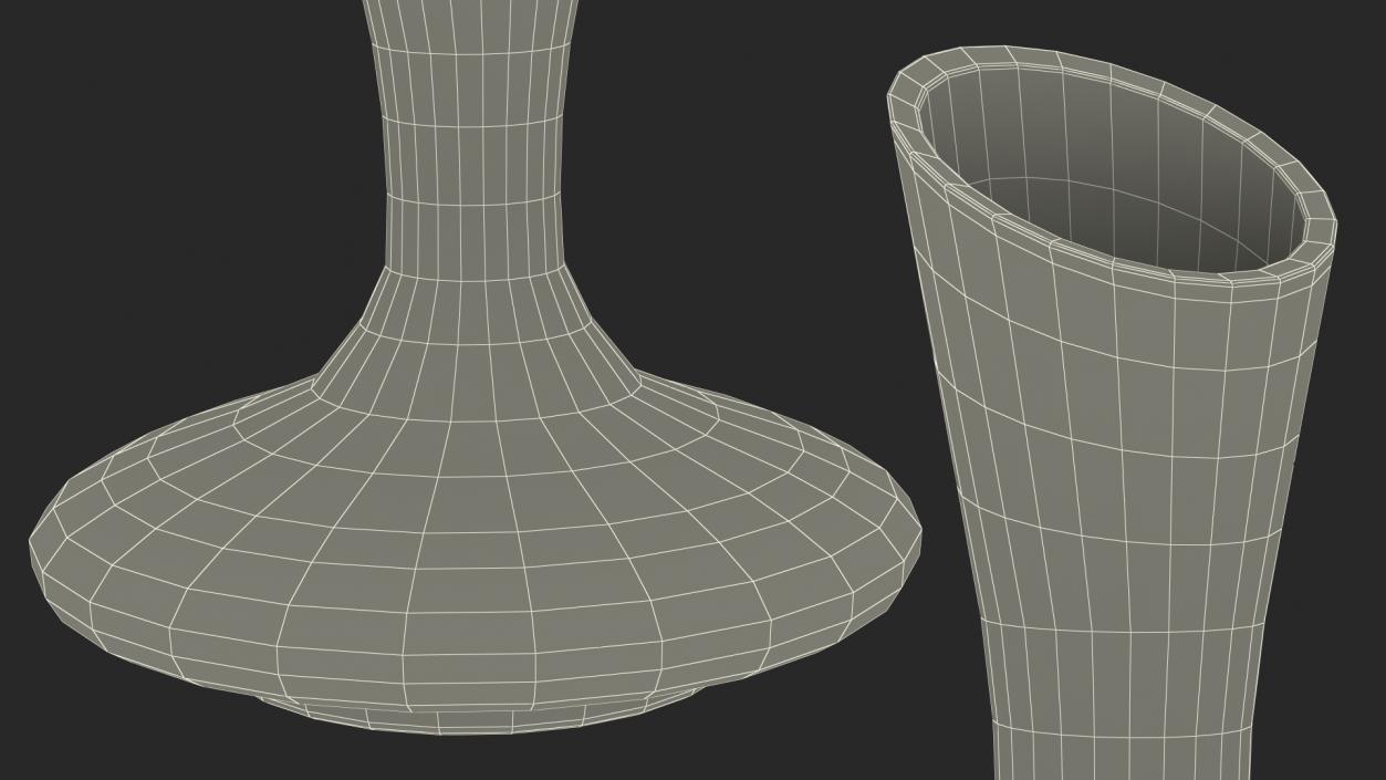 Empty Decanter 3D model