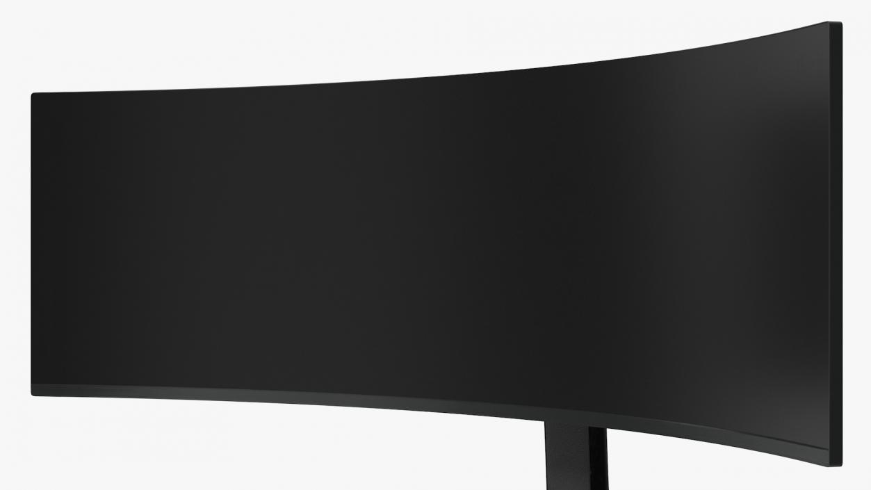 Ultrawide Curved Gaming Monitor OFF Rigged 3D