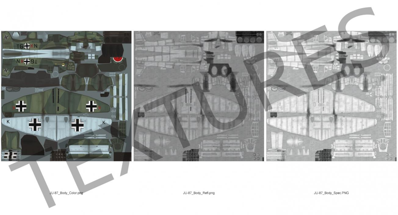 Junkers Ju 87 German Dive Bomber 3D