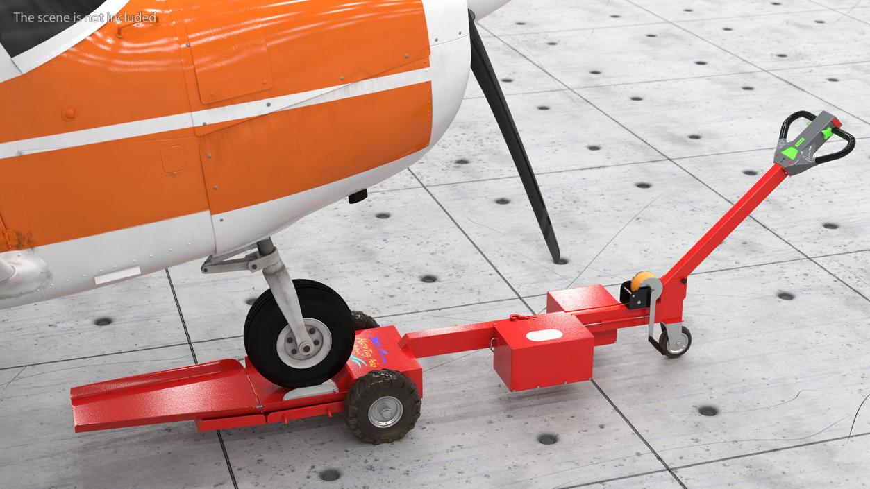 3D Micro Tug AVIO 600W Light Aircraft Towbar