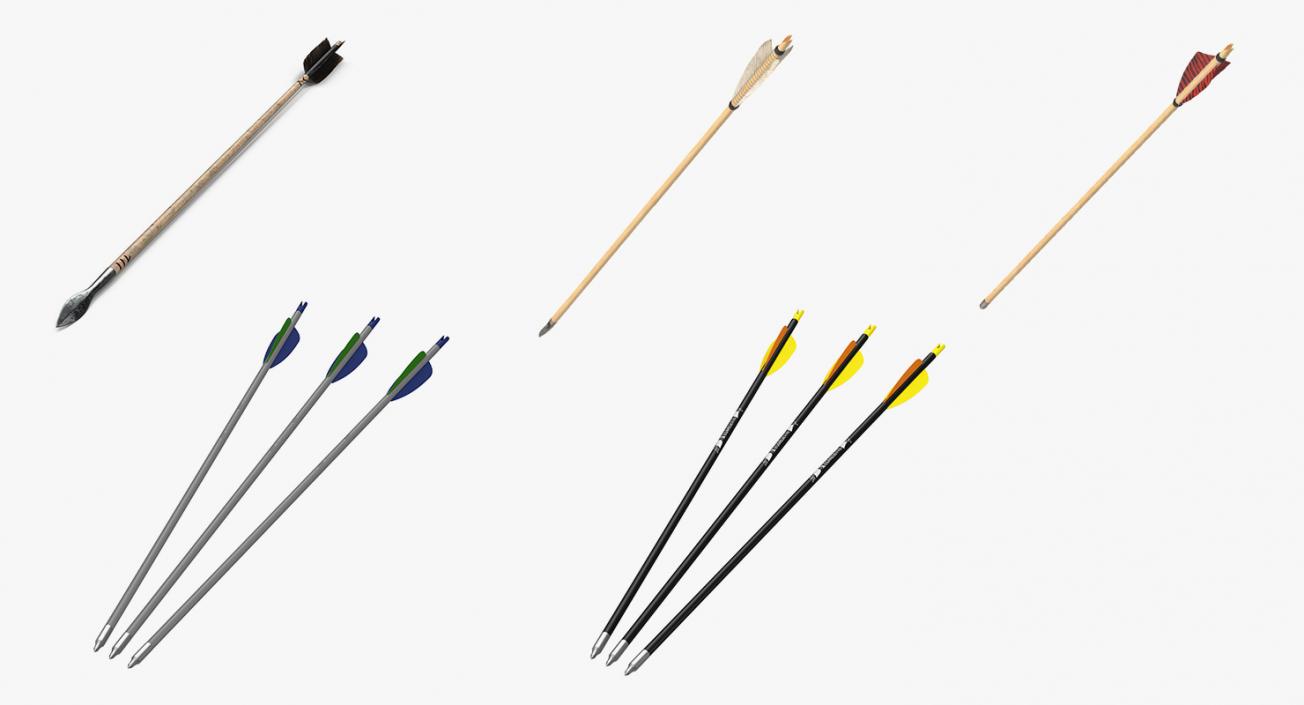 Arrows 3D Models Collection 2 3D model