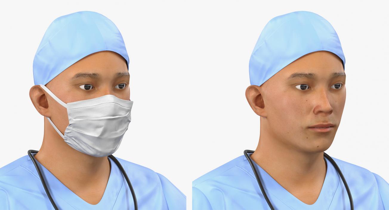 Rigged Doctors 3D Models Collection 2 3D