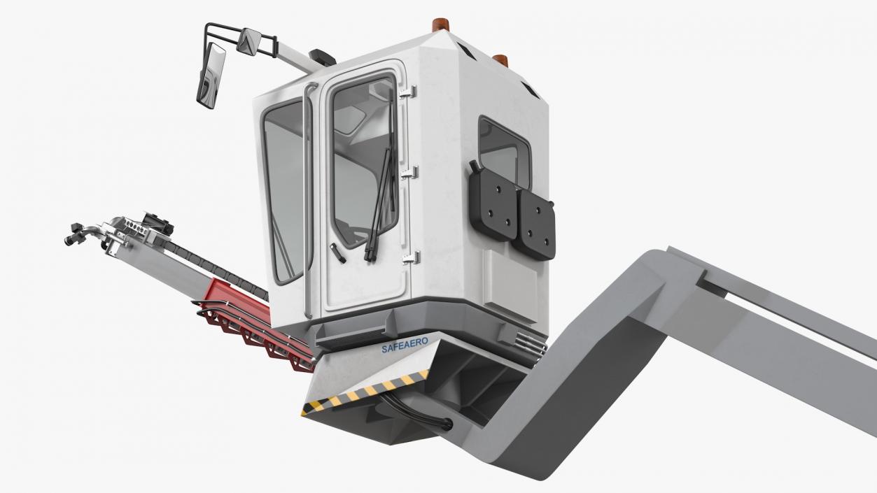 Telescopic Deicer Telehandler 3D model