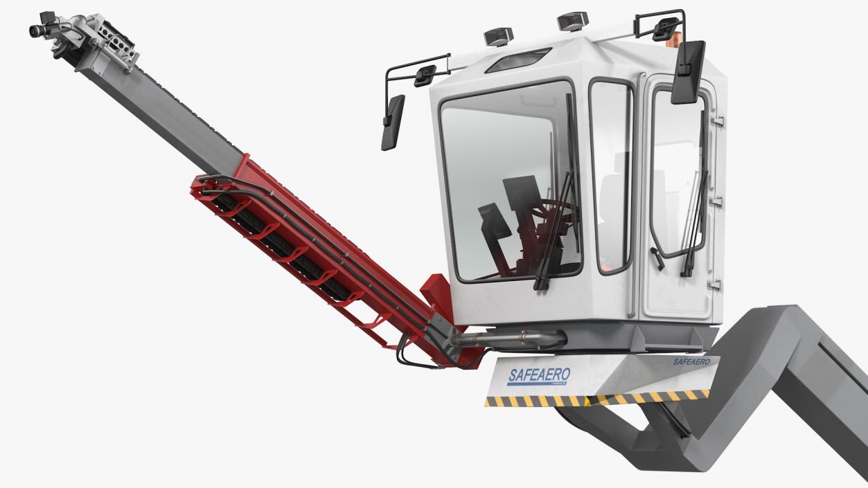 Telescopic Deicer Telehandler 3D model